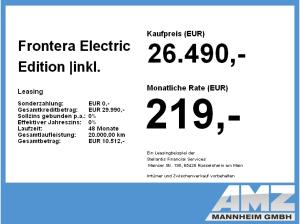 Opel Frontera Electric Edition |inkl. Tech-Paket|