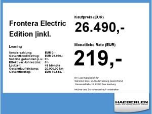 Opel Frontera Electric Edition |inkl. Tech-Paket|