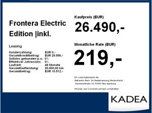 Opel Frontera Electric Edition |inkl. Tech-Paket|