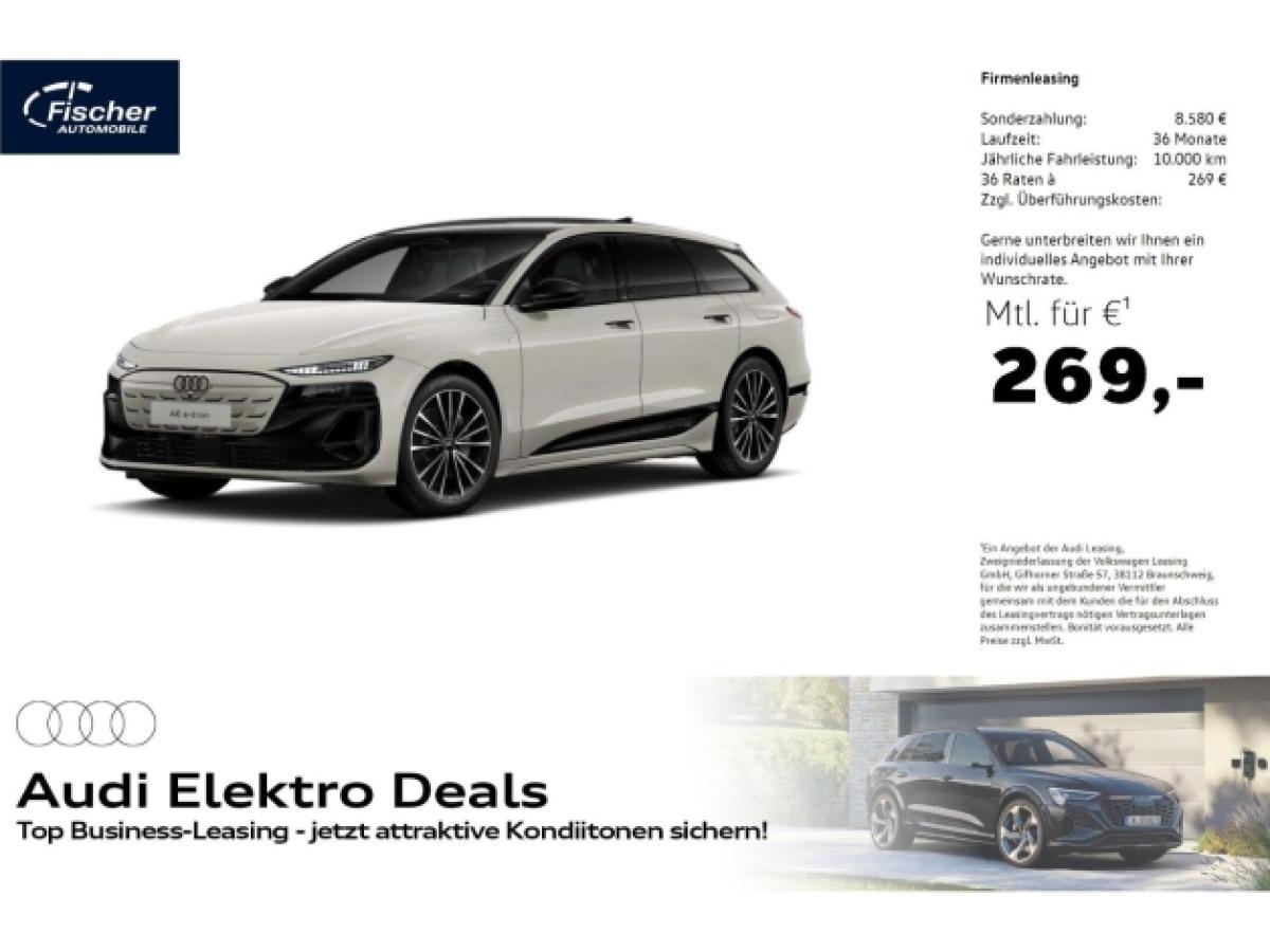 Audi A6 e-tron Avant performance S line 0,25 % Versteuerung