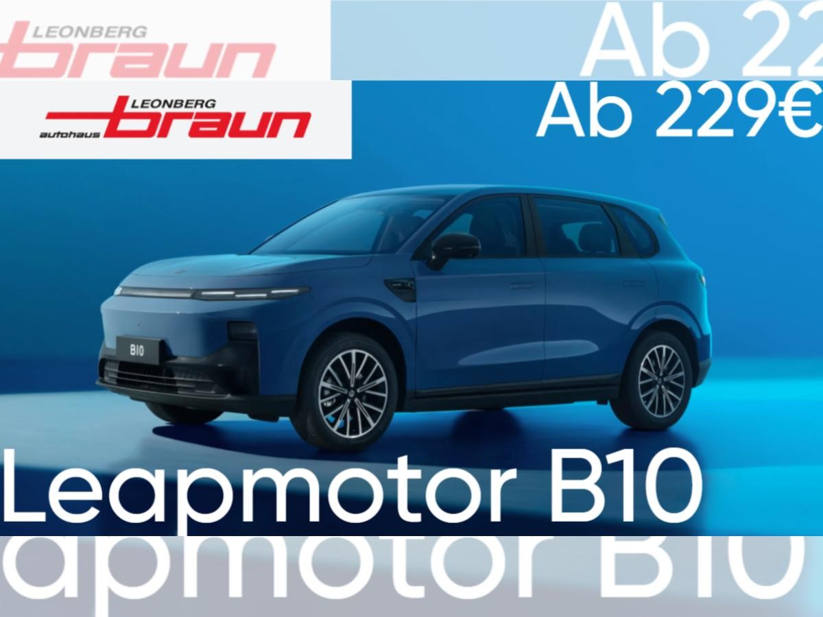 Leapmotor B10 ⚡Life pro⚡56,2 kWh⚡Panoramadach⚡360° Kamera ⚡
