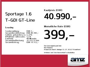 Kia Sportage 1.6 T-GDI GT-Line *Navi*360° Kamera*