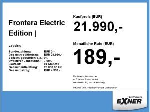 Opel Frontera Electric Edition | FREI KONFIGURIERBAR | Gewerbe