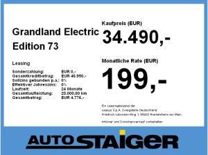Opel Grandland Electric Edition 73 kWh Batterie
