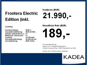 Opel Frontera Electric Edition |inkl. Tech-Paket|