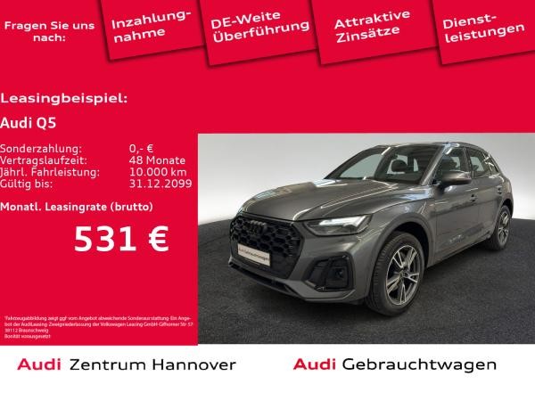 Audi Q5 S line 40 TDI quattro Pano Kamera Leder virtual