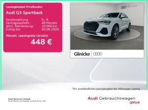 Audi Q3 Sportback 35 TFSI S line LED Navi Kamera AHK