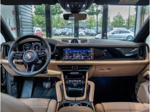 Porsche Cayenne E-Hybrid PTS dunkelolivemetallic*Head-Up Display*22 Zoll*Luftfederung*Panoramadach*Sportabgasanlage