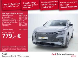 Audi Q4 e-tron Q4 Sportback 45 e-tron*S-LINE*MATRIX*AHK*360*HUD