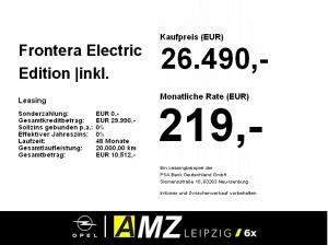 Opel Frontera Electric Edition |inkl. Tech-Paket|