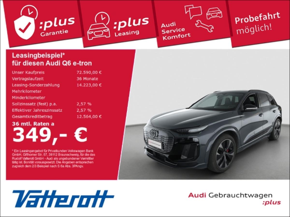 Audi Q6 e-tron quattro edition one grey HUD B&O ACC