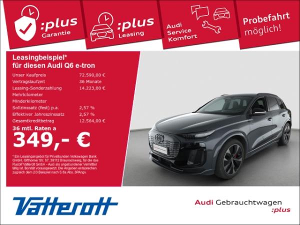 Audi Q6 e-tron quattro edition one grey HUD B&O ACC