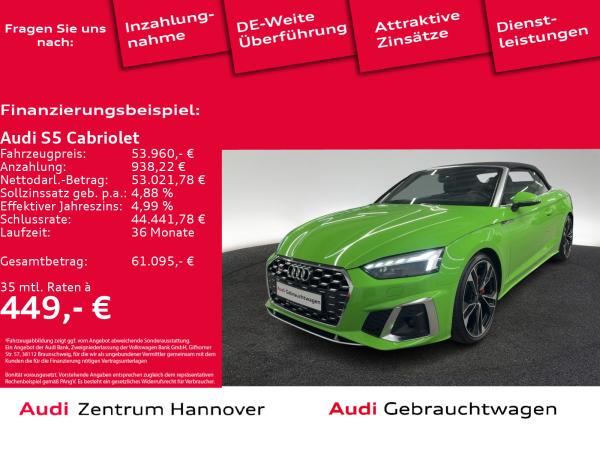 Audi S5 Cabriolet 3.0 TFSI quattro Matrix B&O Head-Up AHK