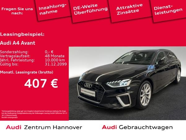 Audi A4 Avant S line 35 TFSI Kamera LED virtual ACC Navi