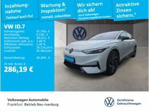 Volkswagen ID.7 Tourer Pro Navi AHK IQ.LIGHT - LED-Matrix-Scheinwerfer Sprachassistent DAB+