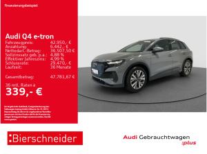 Audi Q4 e-tron Q4 45 e-tron *8-fach bereift* advanced 19 LED ACC CAM SHZ