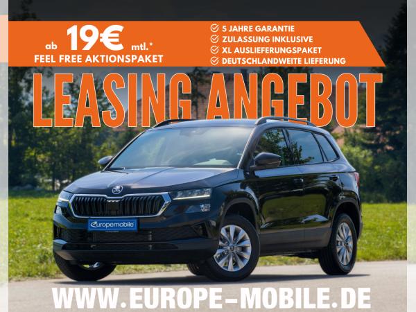Skoda Karoq SELECTION 1.5 TSI DSG (UVP 43.359€ /KW48/25) AHK/PARK/WINTER/KESSY/230V/4J.GARA./UVM.