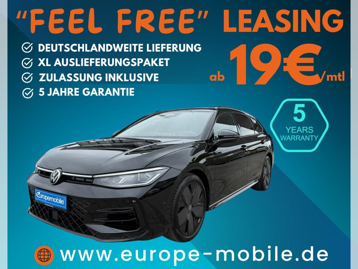 Volkswagen Passat R-Line 2025 2.0 TDI 4MOTION 193 DSG (UVP 70.450€/KW49) BLACK/IQ/HEAD/AHK/PANO/ASSIST/UVM.