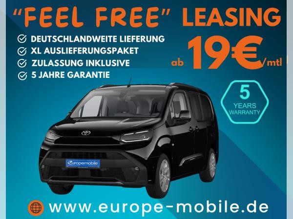 Toyota Proace City Verso TEAMPLAYER L2 1.5 D-4D 96 kW AT 7-Sitzer (UVP 41.500€/KW4/26) LED/WINTER/17"ALU/SMART/PRIVACY/