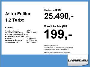 Opel Astra Edition 1.2 Turbo