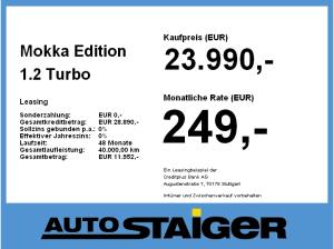 Opel Mokka Edition 1.2 Turbo **Gewerbehammer**