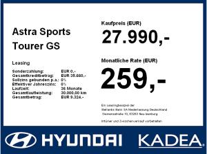 Opel Astra Sports Tourer GS 1.2 Turbo