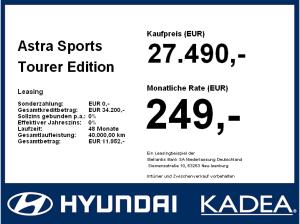 Opel Astra Sports Tourer Edition 1.2 Turbo