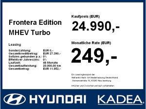 Opel Frontera Edition MHEV **Gewerbehammer**