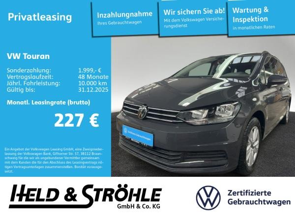 Volkswagen Touran Comfortline 1.5 TSI NAVI KAM SHZ E-KLAPPE