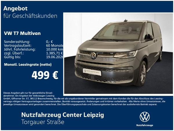Volkswagen Multivan GOAL TSI DSG Preisvorteil 9211€