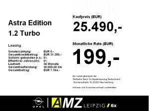 Opel Astra Edition 1.2 Turbo