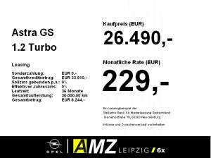 Opel Astra GS 1.2 Turbo
