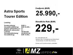 Opel Astra Sports Tourer Edition 1.2 Turbo