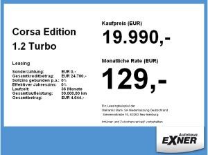 Opel Corsa Edition 1.2 Turbo