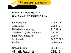 Opel Astra 5-türer GS Tech-Paket GS