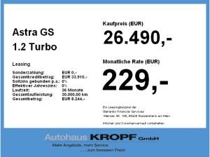 Opel Astra GS 1.2 Turbo