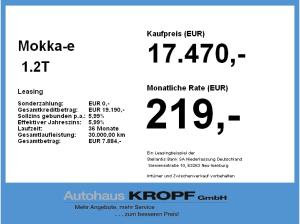 Opel Mokka-e Fin. ab 2,99% Navi,Lenkradheizung