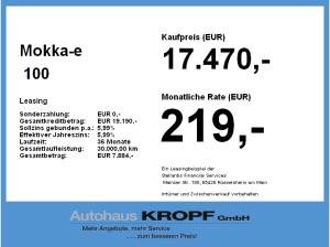 Opel Mokka-e LED+Navi+Sitzheizung,Lenkradheizung