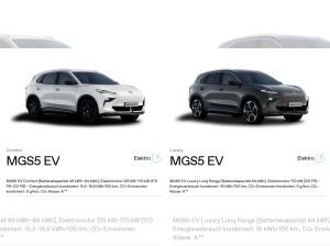 MG S5 EV Luxury 64kWh SONDERLEASING ACC/NAVI/360°