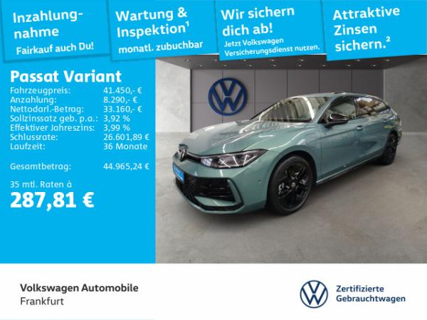 Volkswagen Passat Variant 1.5 TSI DSG eHybrid R-Line Navi AHK IQ.LIGHT - LED-Matrix-Scheinwerfer Panoramadach Sprachas
