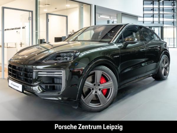 Porsche Cayenne Turbo E-Hybrid Coupe FnW darkolive Burmester Head-Up PDCC AHK HD-Matrix Hinterachslenkung