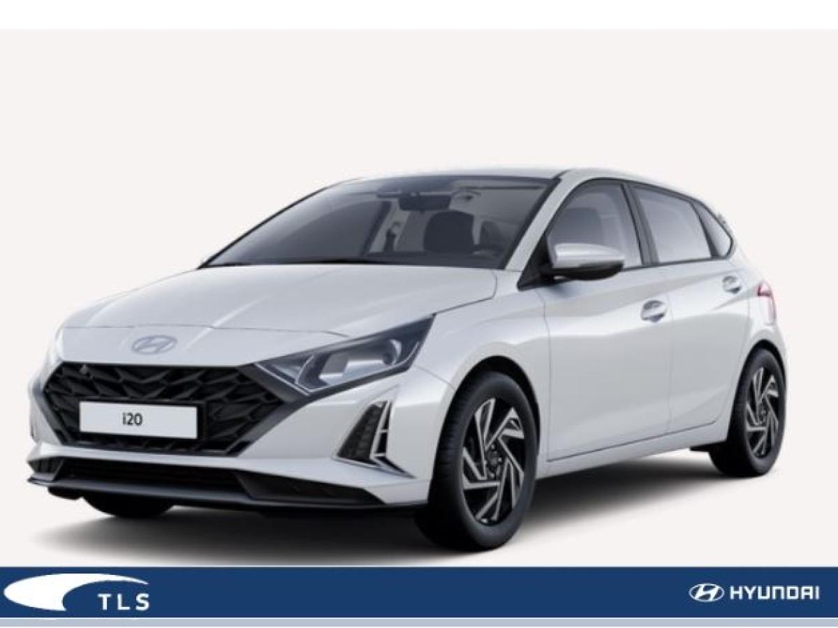 Hyundai i20 Prime 100PS Automatik weiß **Privat & Gewerbe** 3 Fahrzeuge verfügbar Navi Digitales Cockpit App