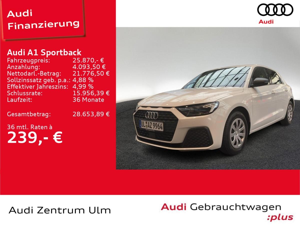 Audi A1 Sportback 30 TFSI S tronic LED PDC SHZ APP