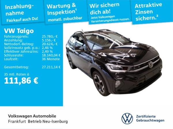 Volkswagen Taigo 1.0 TSI R-Line Navi IQ.Light DAB+ FrontAssist