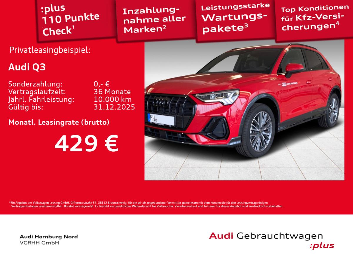 Audi Q3 35 TFSI S line S tronic LED Navi Sound Optik