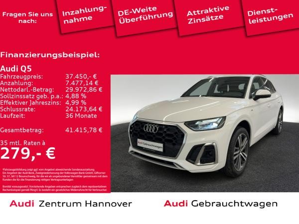 Audi Q5 S line 40 TDI quattro LED Navi Teilleder Sportsitze