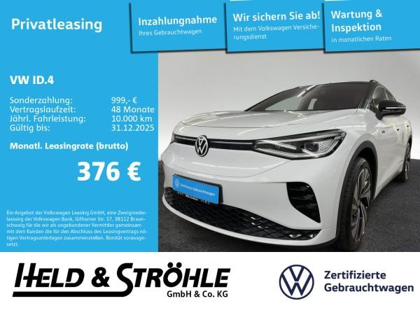 Volkswagen ID.4 GTX 4M AHK MATRIX NAVPRO WÄPU ACC ALU21 APP