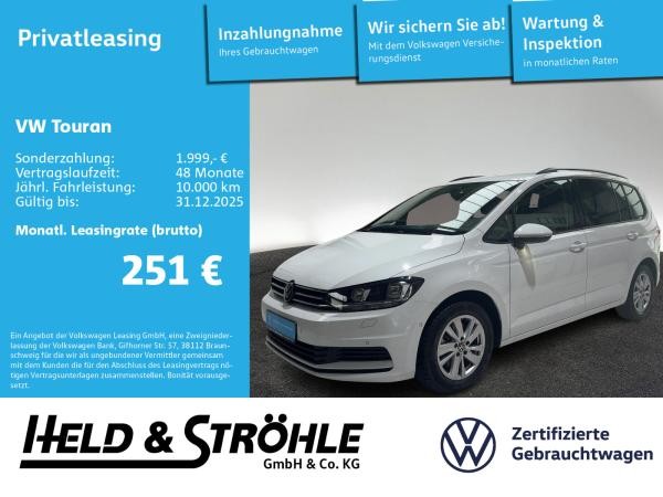 Volkswagen Touran Comfortline 2.0 TDI NAV TRAILER ASSIST