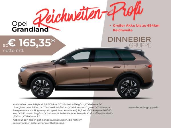 Opel Grandland Edition LongRange 97-kWh-Batterie inklusive  Infotainment-Paket, Komfort-Paket Edition, Tech-Paket E
