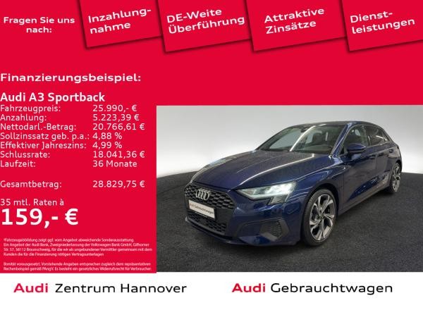 Audi A3 Sportback 35 TFSI B&O Leder Navi DAB